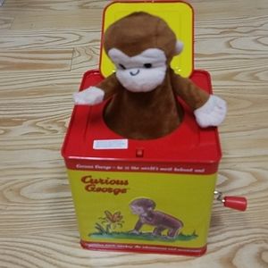 Schylling - Curious George Pop-up Toy